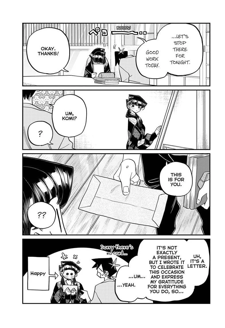 Komi-san wa Komyushou Desu Chapter 491 5